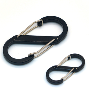 10 stuks Rits Clips Anti Diefstal Rits Lock Clips Gekleurde Karabijnhaak Sleutelhanger Clip voor Camping Vissen Reizen Outdoor Sport