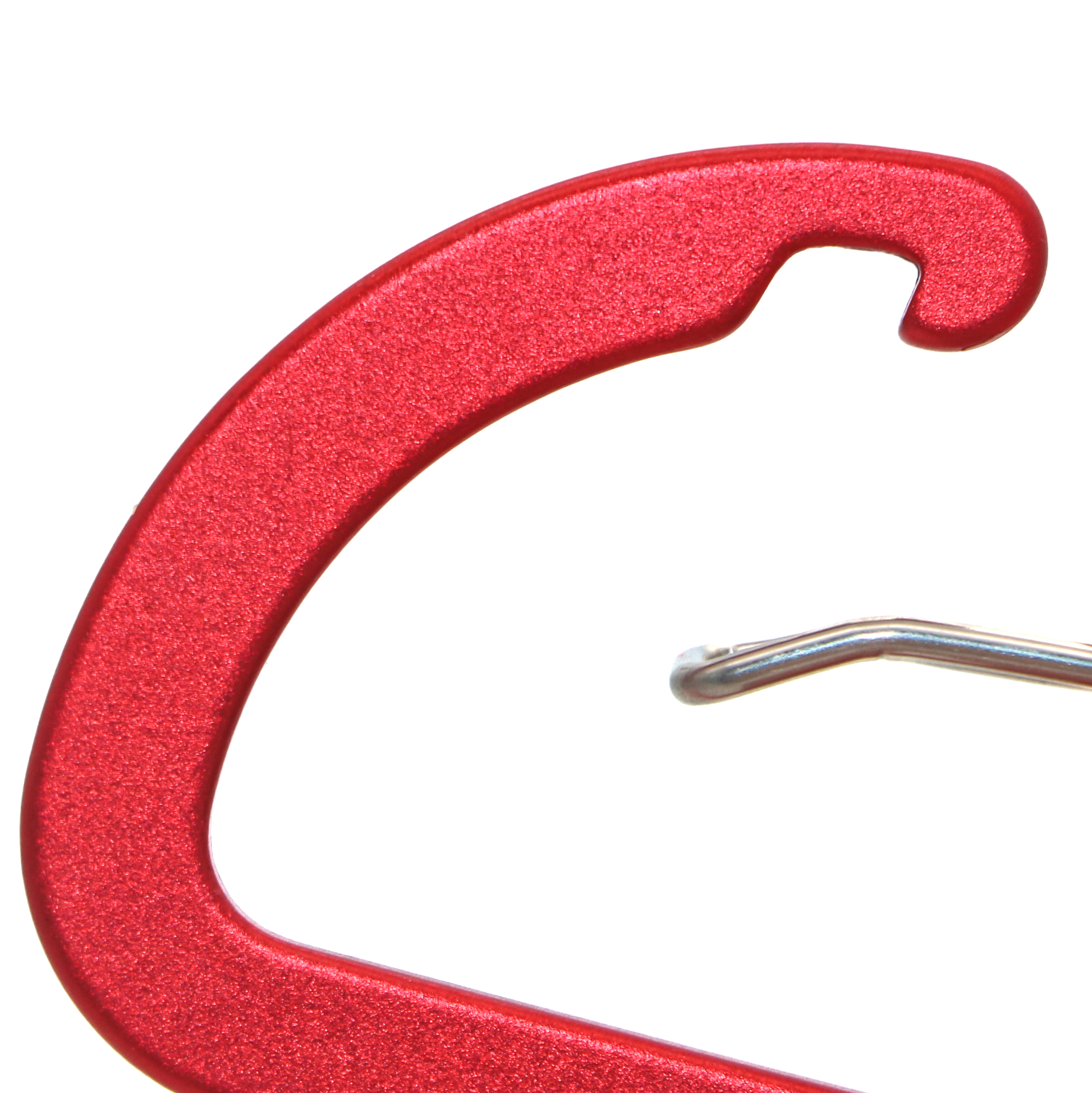 Multifunctionele karabijnhaakclips voor vissen, 10 stuks kleine karabijnhaakclips van 2,7 inch, mini-sleutelhanger aluminium karabijnhaakclip